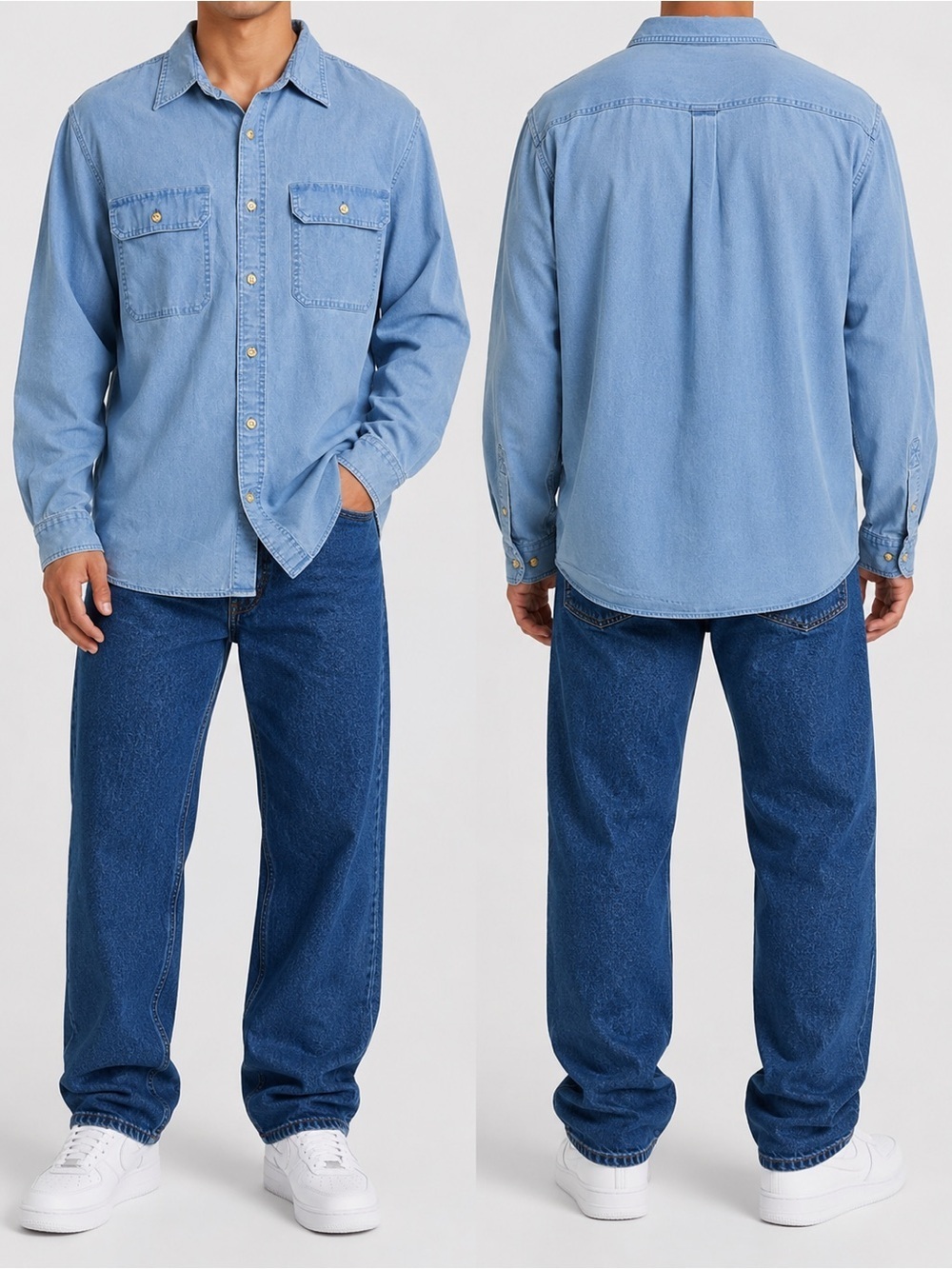 L.L.Bean Traditional Fit Button-Down Shirt – 100% Cotton – XL Regular